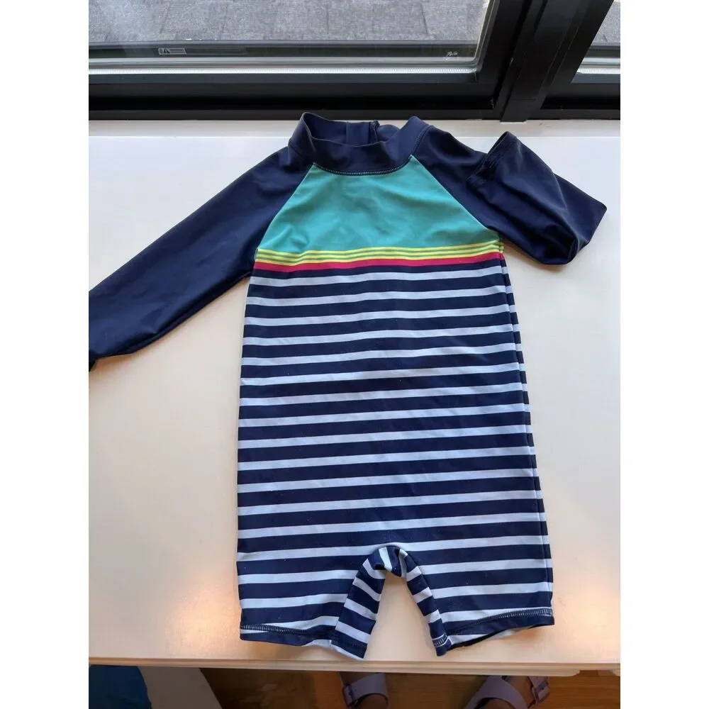 Carter's Toddler Boys Size 18m Striped Bathing Suit